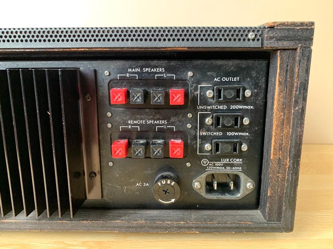 【フルレストア品】LUXMAN ラックスマン プリメインアンプ 505X