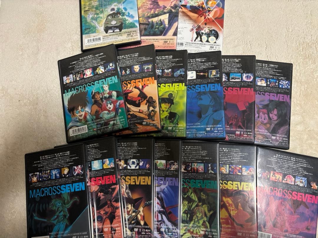 マクロス7 DVD全巻セットTV全巻＋劇場版＋ダイナマイト7FireBomber
