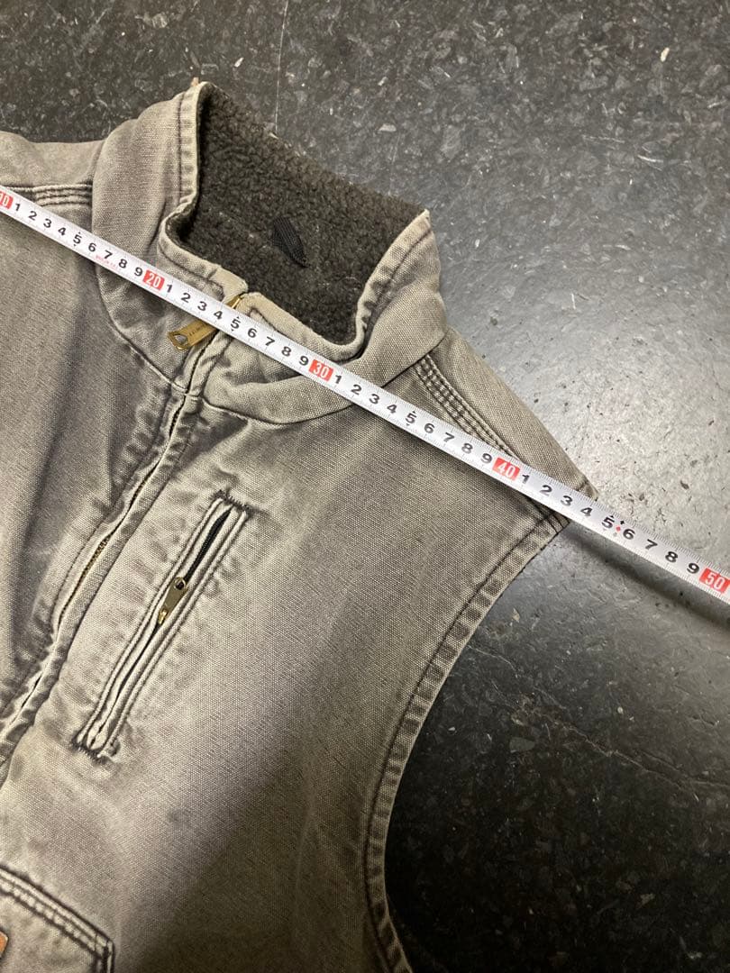 Carhartt ダックベスト L 人気グレー