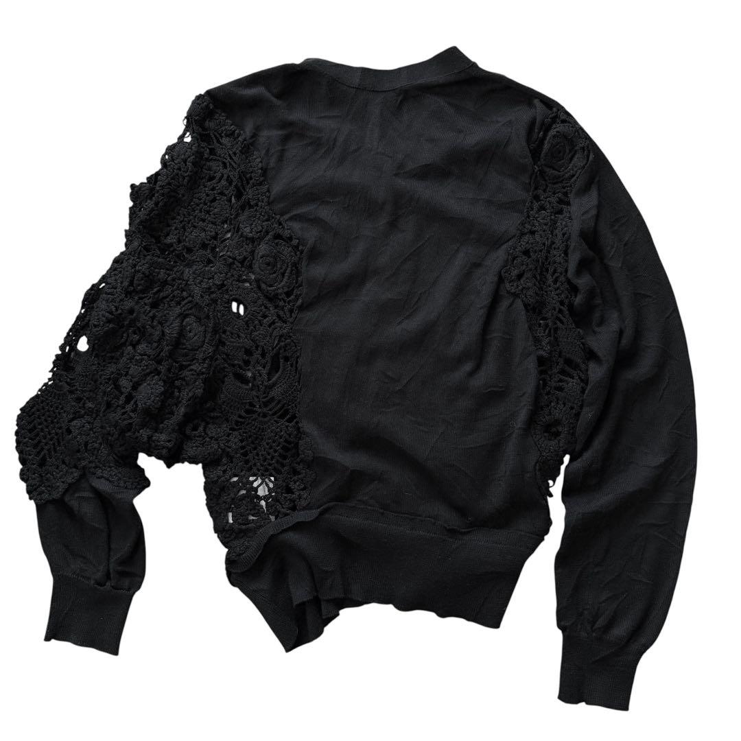トップス Junya Watanabe CDG Lace Knit Cardigan S