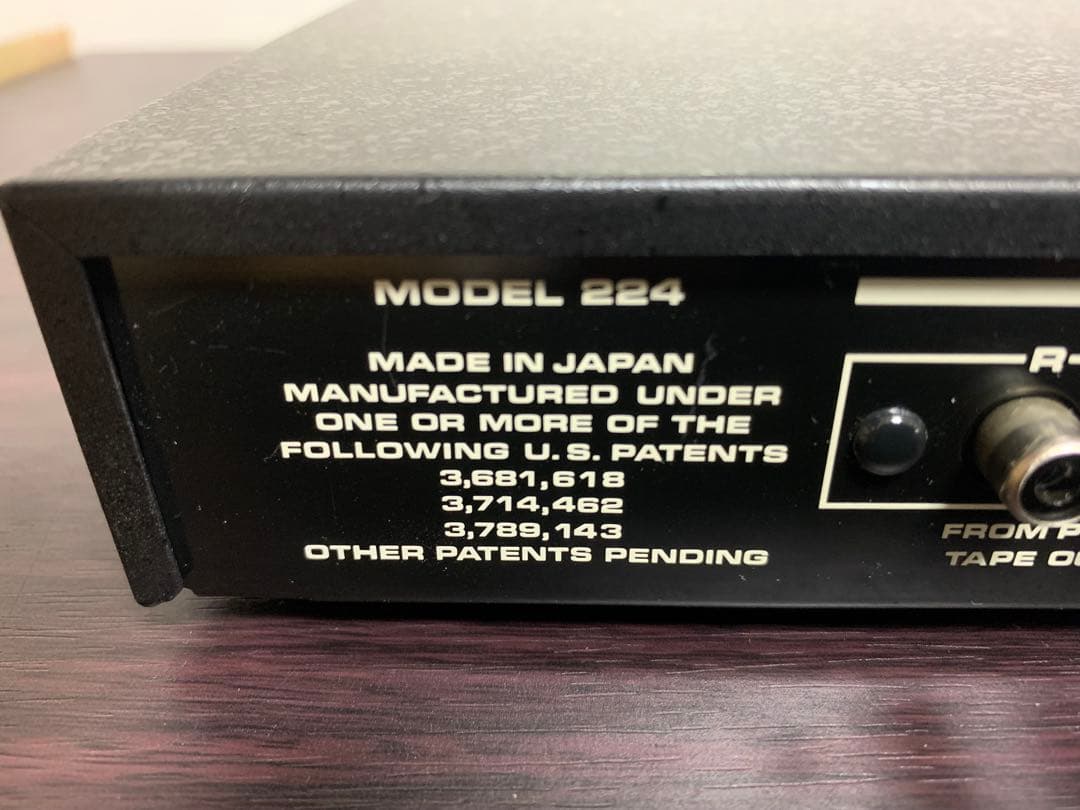 dbx Model 224 テープノイズリダクションシステム