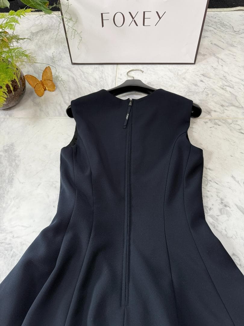 ゆきえ★22年掲載商品★FOXEYフォクシー リンナドレス ワンピース38