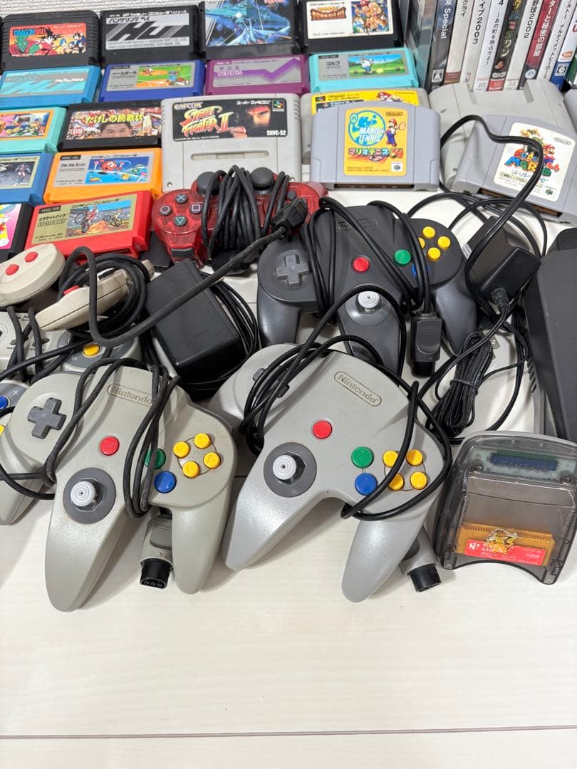 レトロゲーム詰め合わせ（ニンテンドー64、ファミコン、プレステソフトなど）