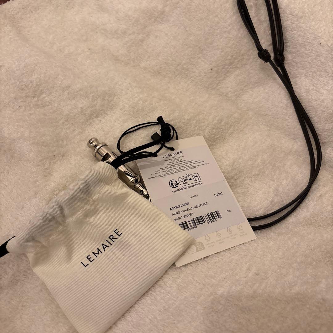 アクセサリー LEMAIRE ACME WHISTLE NECKLACE