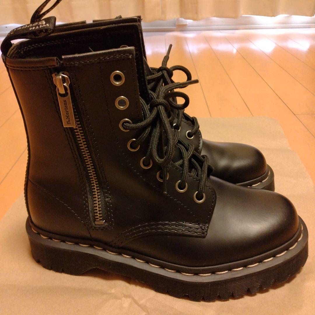 【Dr.Martens】1460 ZIP グレーステッチ BEX 8 ブーツ