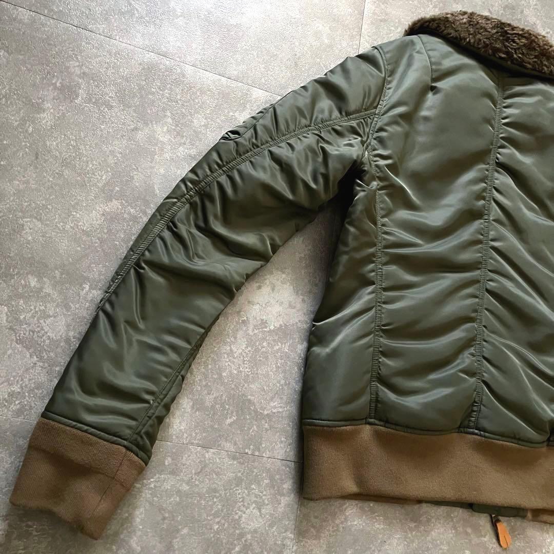 ジャケット・アウター wjk vintage 66 nylon neo B-15 bomber jkt