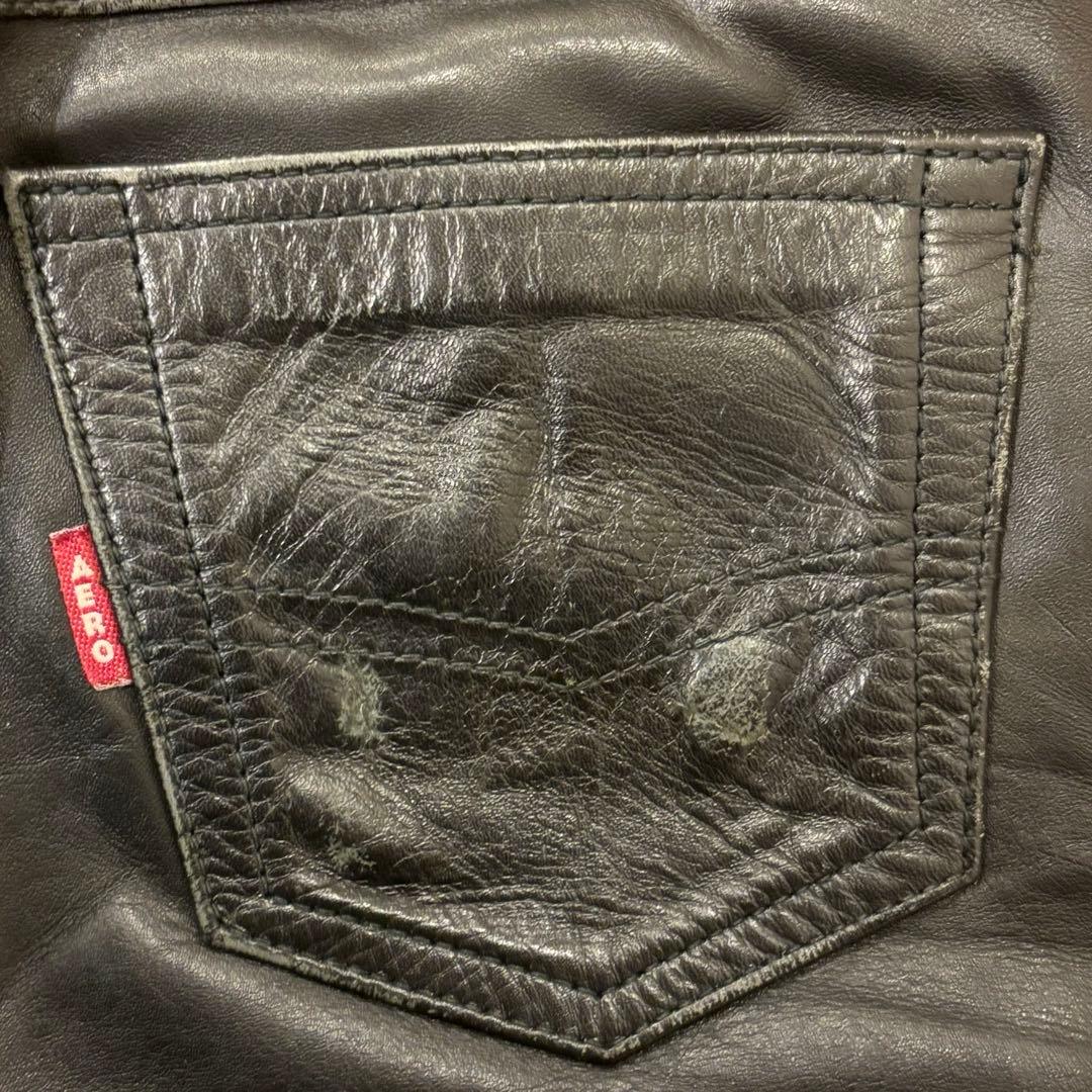 Aero leather pants 28インチ