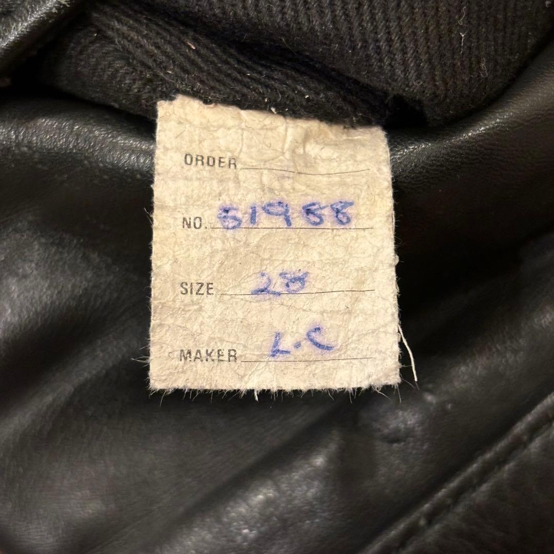 Aero leather pants 28インチ