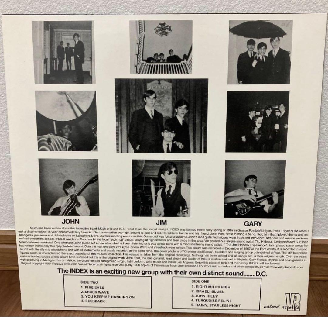 the index black album レコード