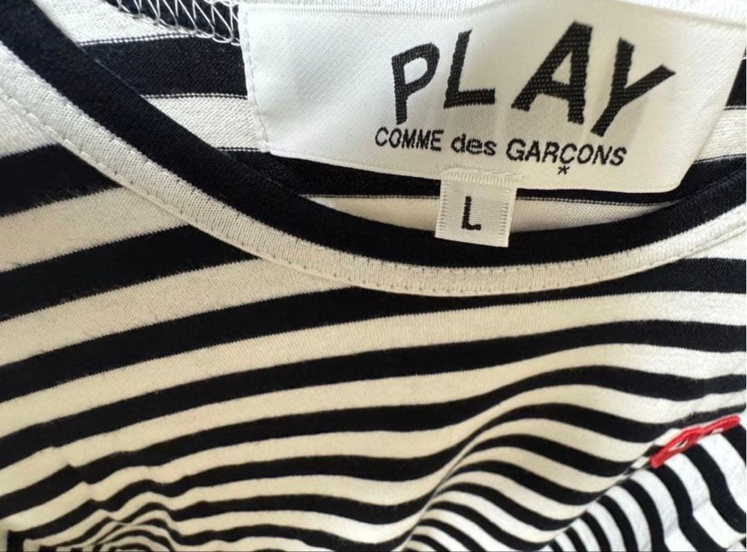 COMME des GARÇONS ボーダー　ロンT
