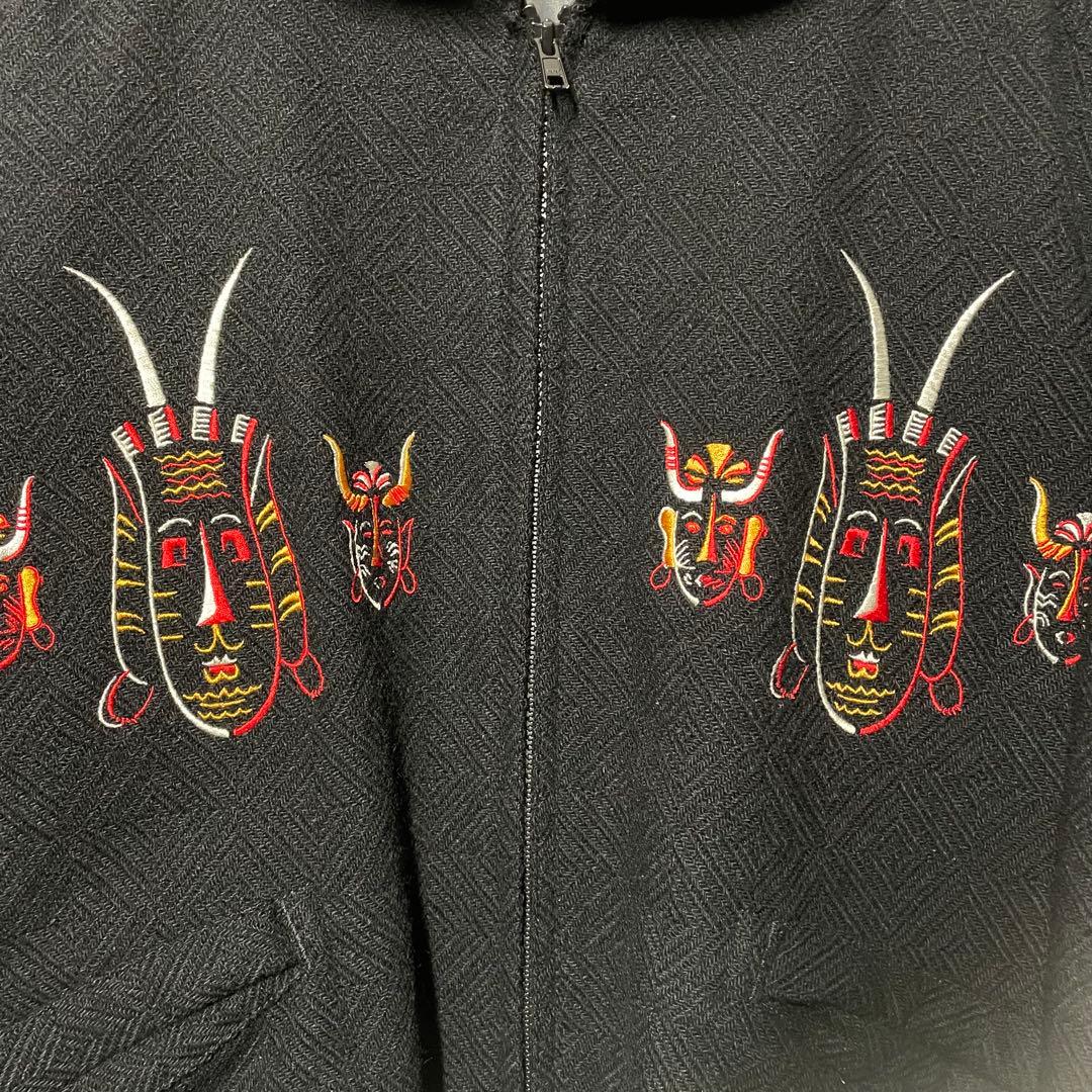 【まるい】TENDERLOIN MELTON VARSITY JACKET