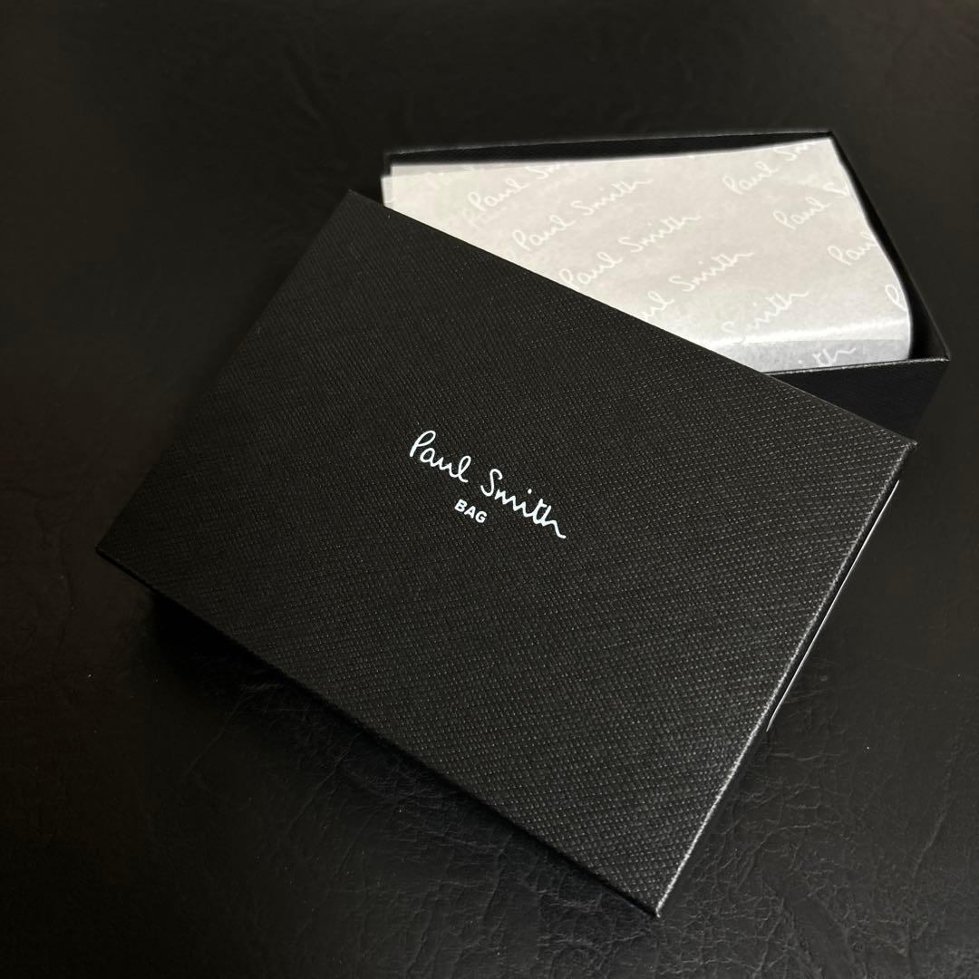 値下げ！新品 Paul Smith ネイビー✖️ピンク レザー 名刺入れ