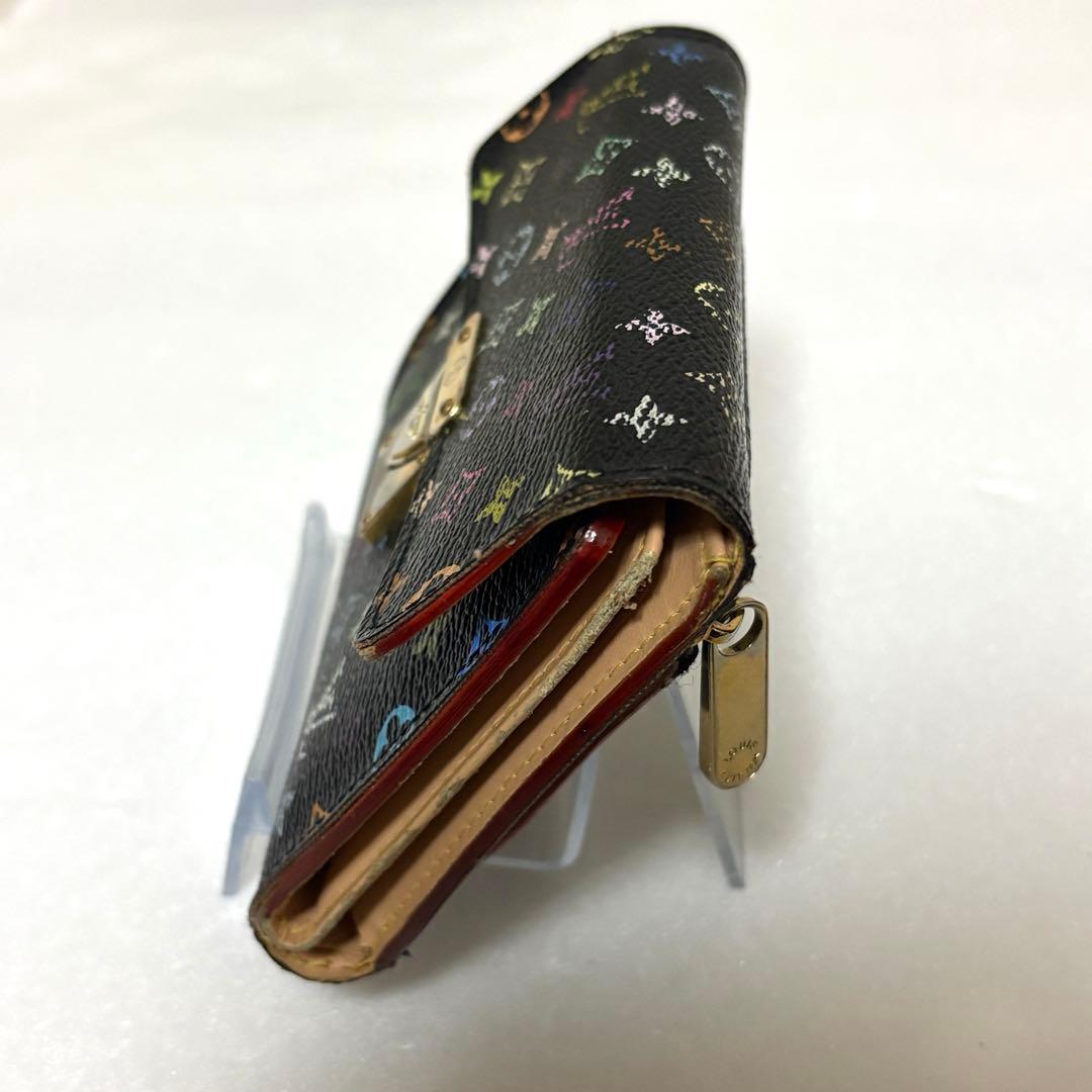⭐︎希少　LOUIS VUITTONマルチカラー ポルトフォイユ 三つ折り財布