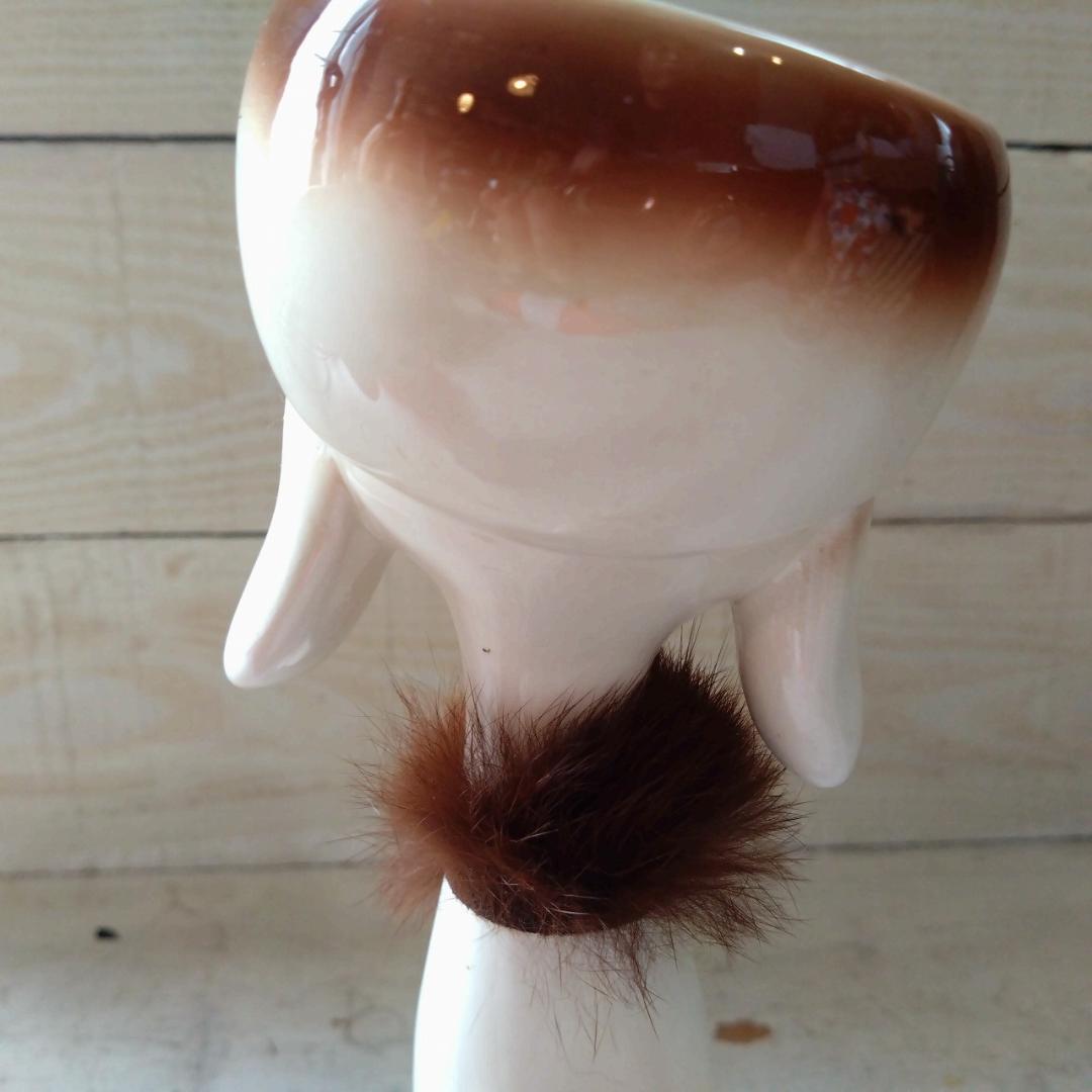 昭和レトロ　犬の置物　ペア　陶器　置物
