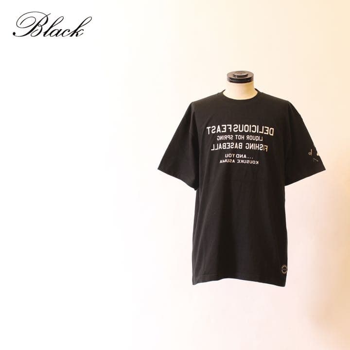 遊馬晃祐 LIVERTINE AGE コラボTシャツ ブラック XL