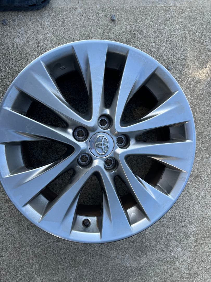 トヨタ 20 ヴェルファイア 純正 18in 7.5J +45 PCD114.3
