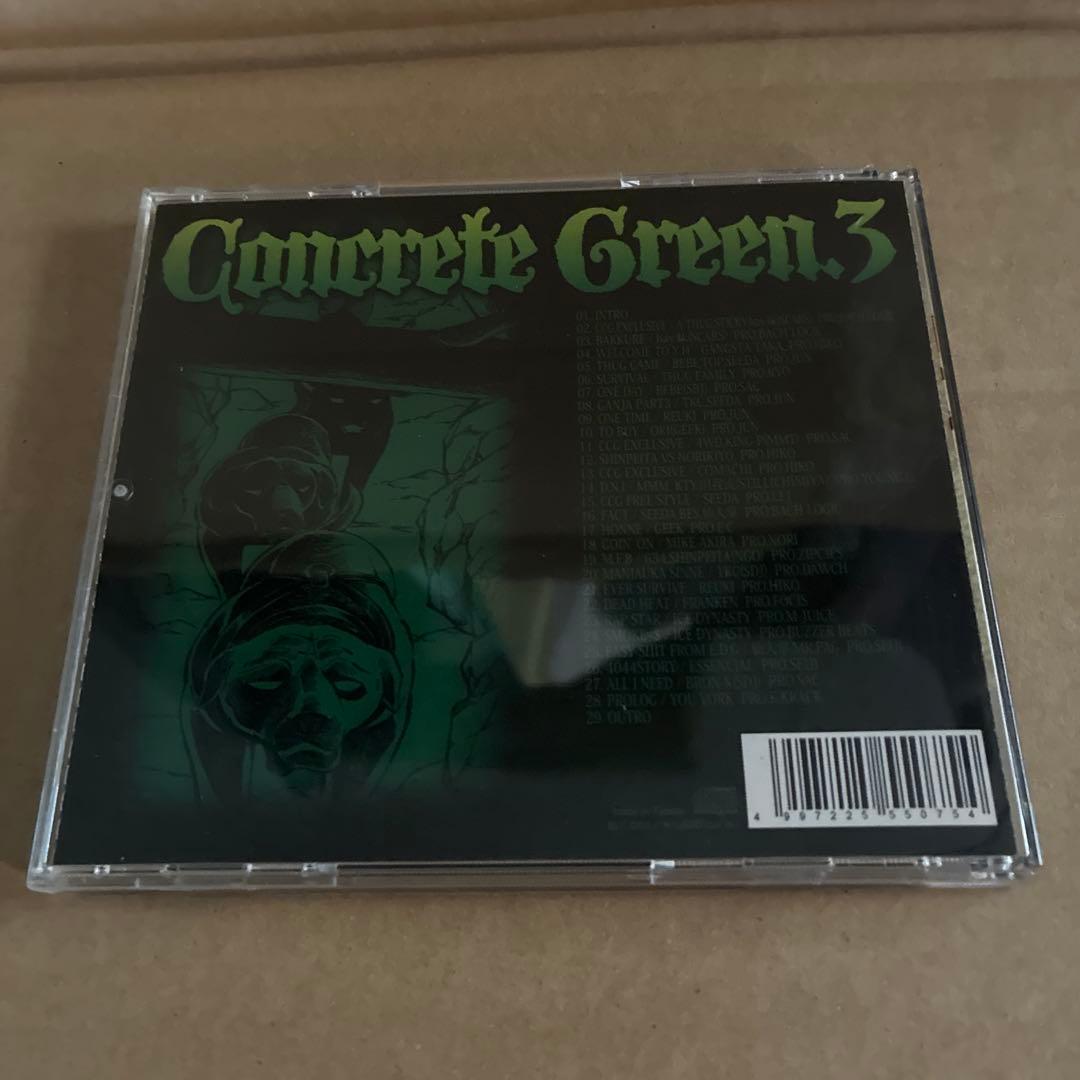 邦楽 CONCRETE GREEN 3 SEEDA DJ ISSO