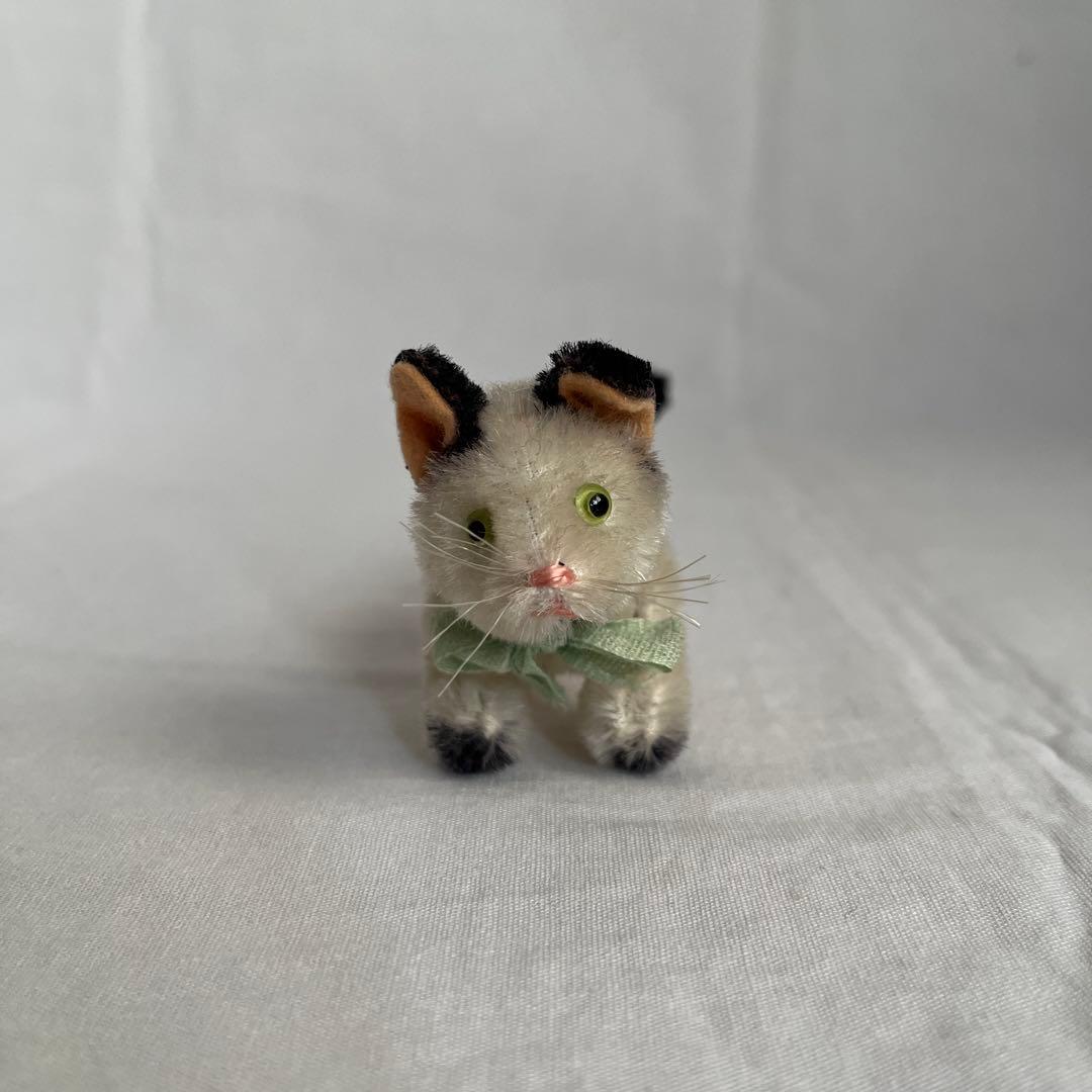 レア　アンティーク　ドイツ　シュコ　小さい　ねこ　schuco