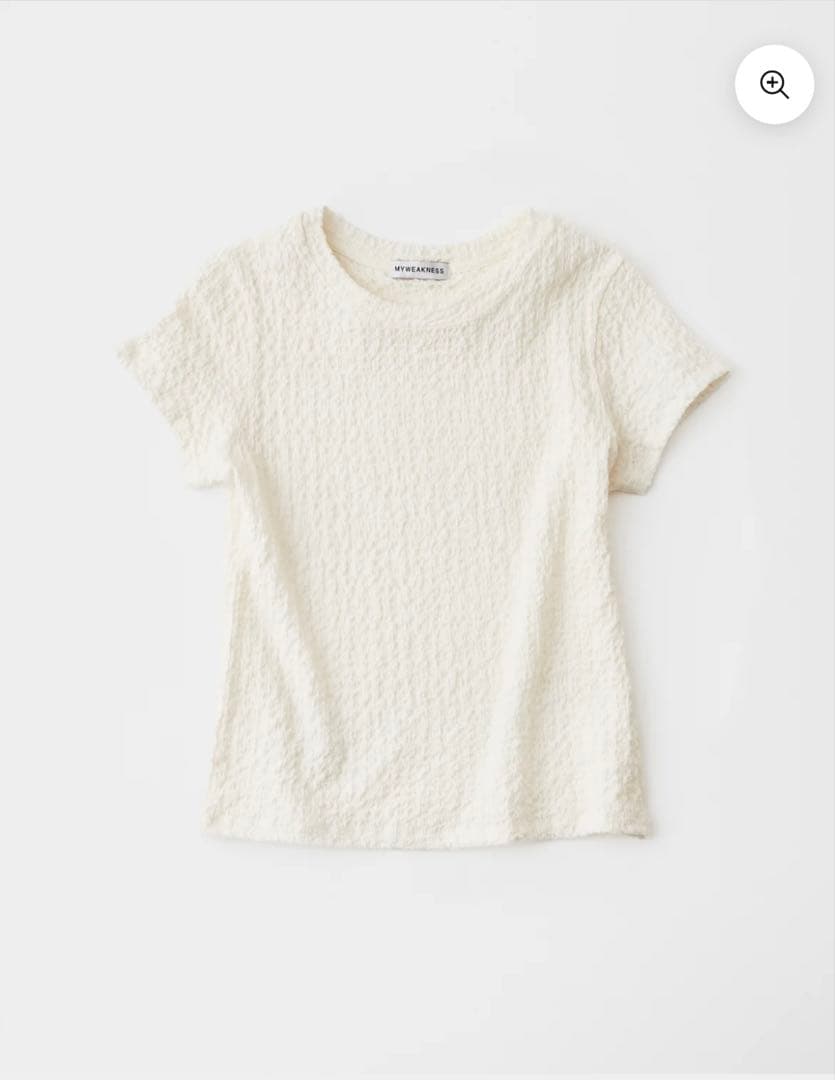 【新品未使用】MY WEAKNESS ともさかりえ　OLJA MOCO T 白M