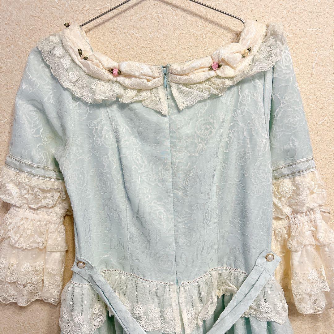BABY♡Rosa Mistica〜奇しき薔薇の窓〜柄ワンピース