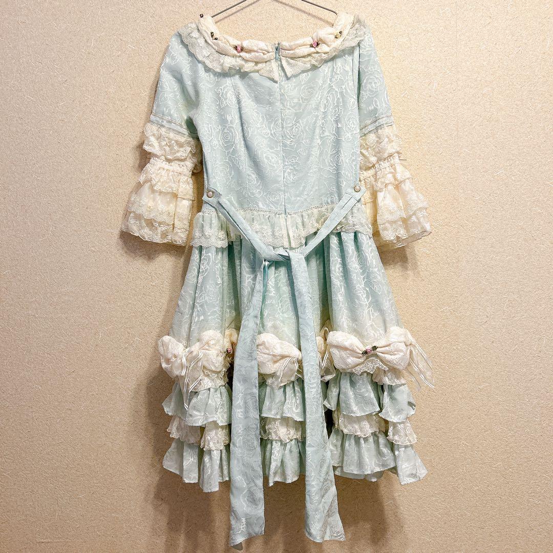 BABY♡Rosa Mistica〜奇しき薔薇の窓〜柄ワンピース