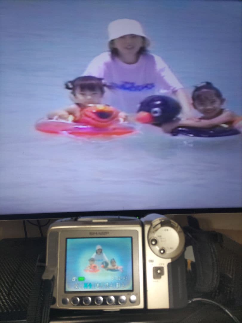 SHARP video8 8ミリビデオカメラ 液晶ビューカム VL-EL460
