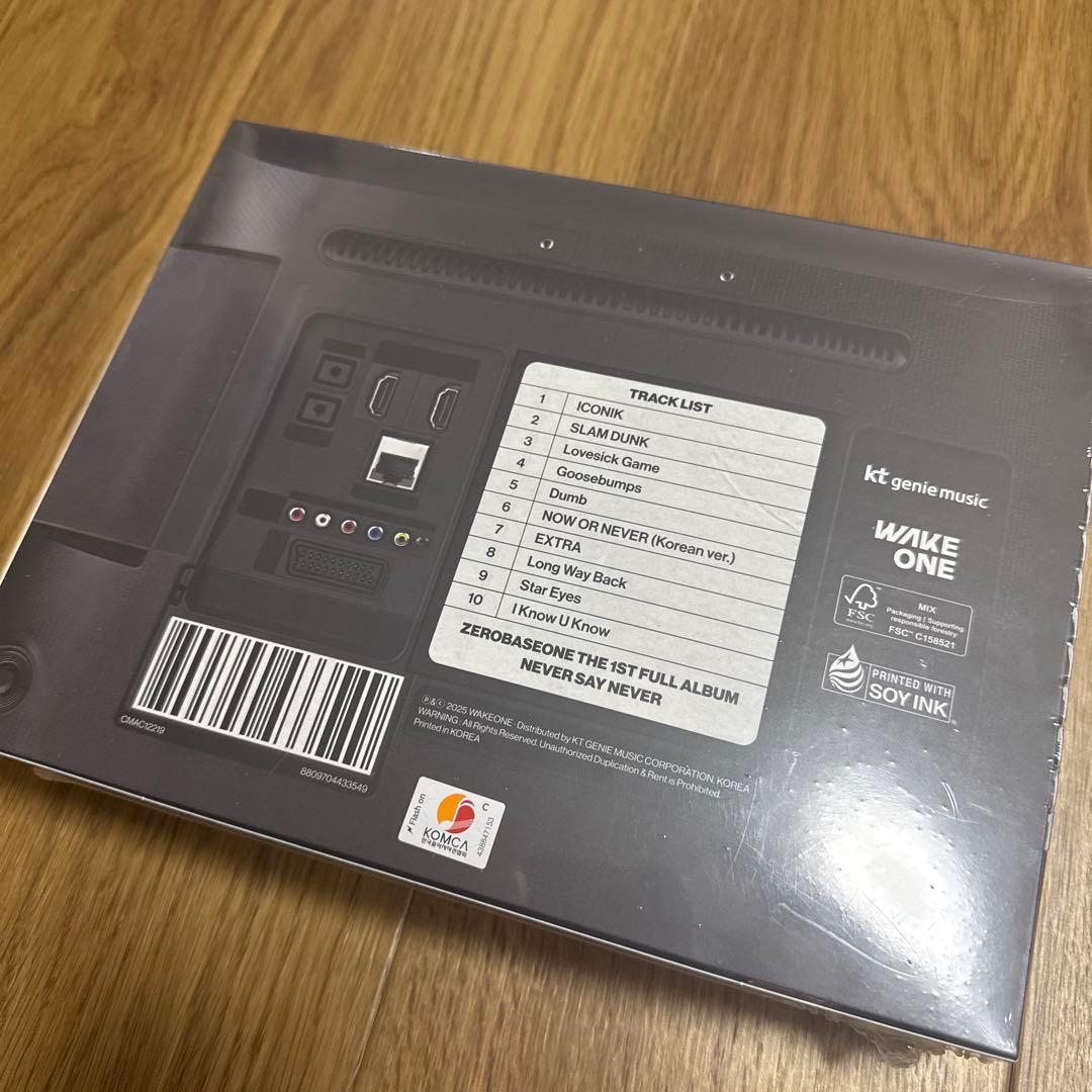 ZEROBASEONE NEVER SAY NEVER 新品未開封