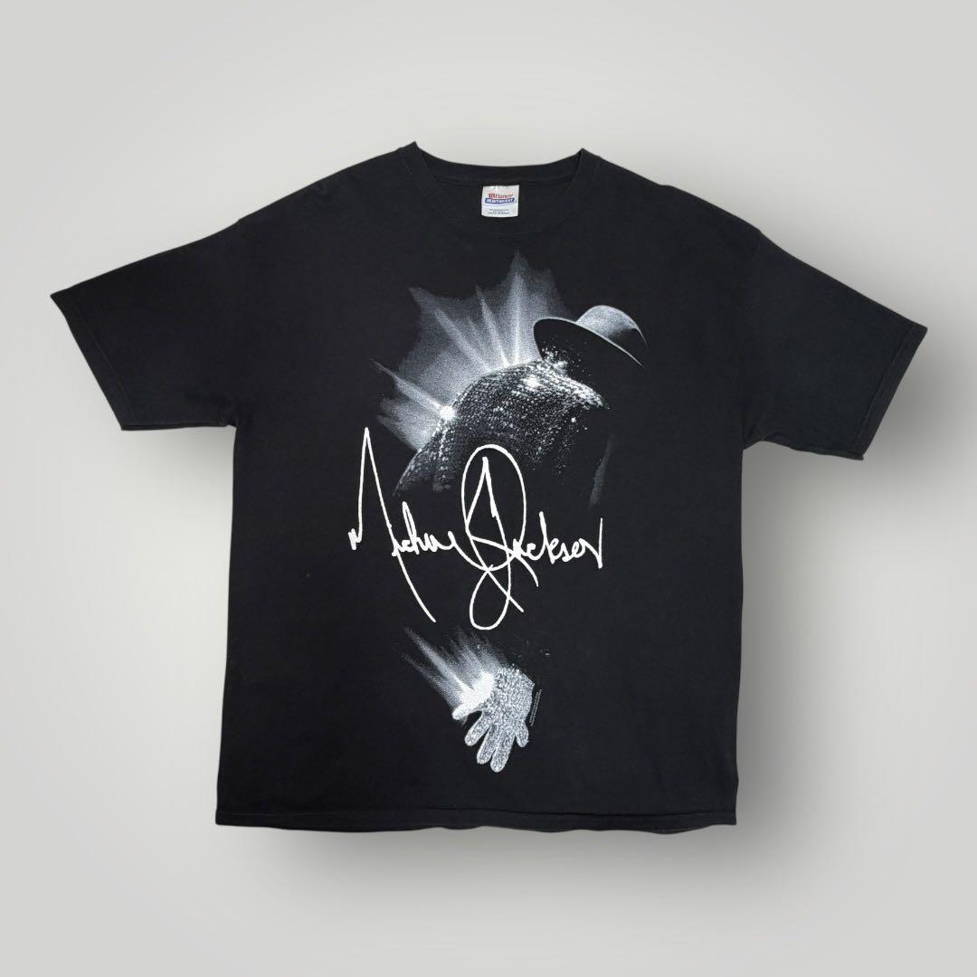00s Michael Jackson 追悼Tシャツ 黒XL マイケルジャクソン