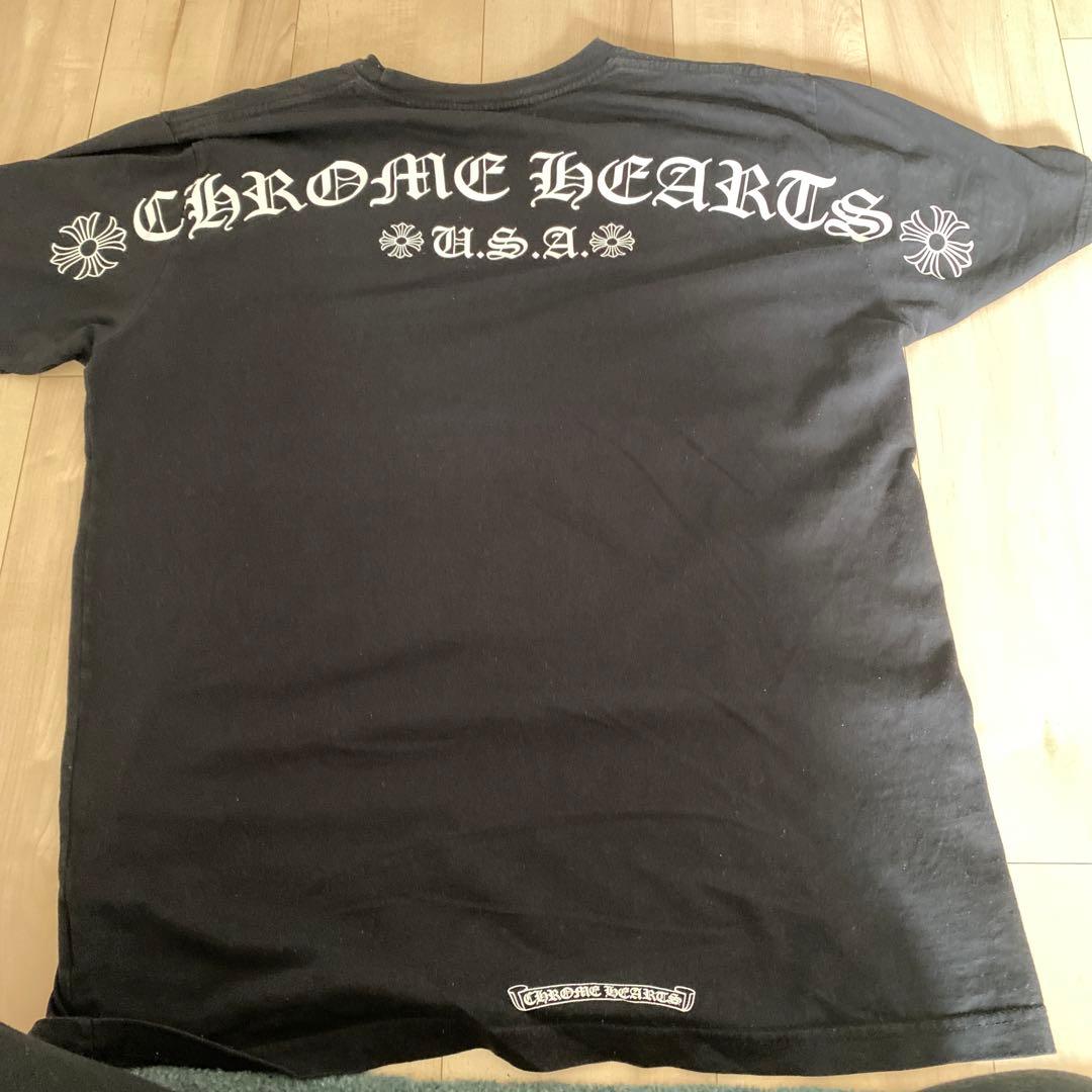 CHROME HEARTS USAブラック Tシャツ　希少