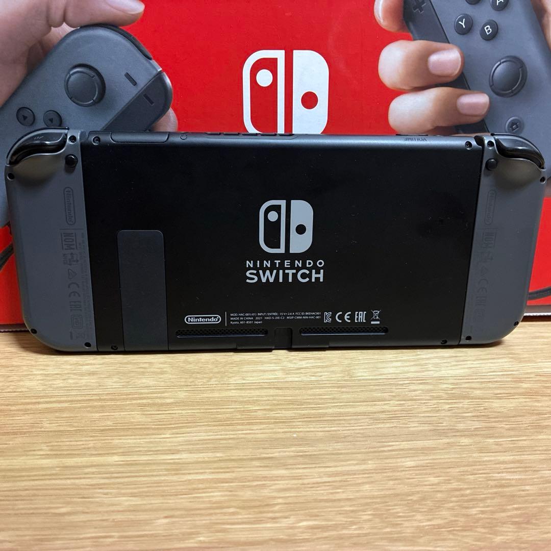Switch Nintendo Switch グレー　携帯ケース付