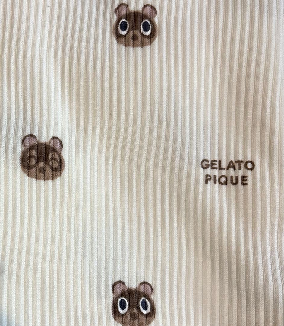 gelato pique どうぶつの森 つぶまめ柄ドレス ルームウェア