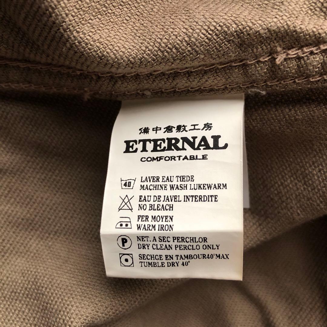 【春物】ETERNAL エターナル シャツジャケット カバーオール