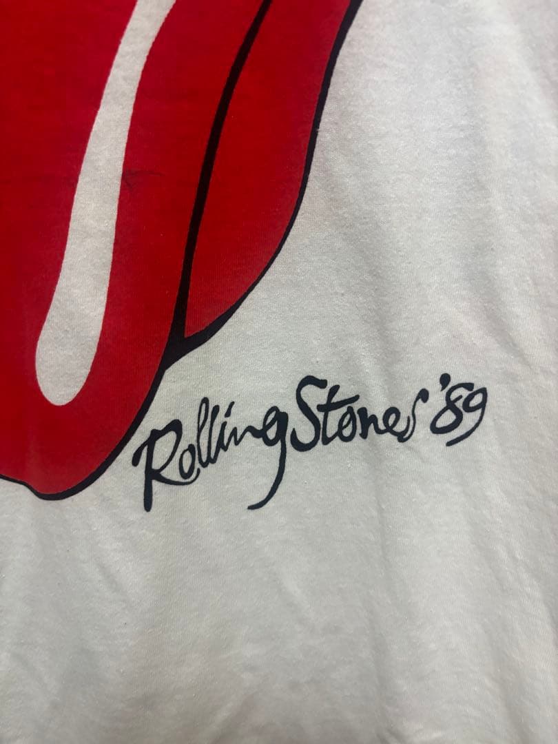 T*A様 【80s当時物】ローリングストーンズ 1989ツアーTシャツ シングル
