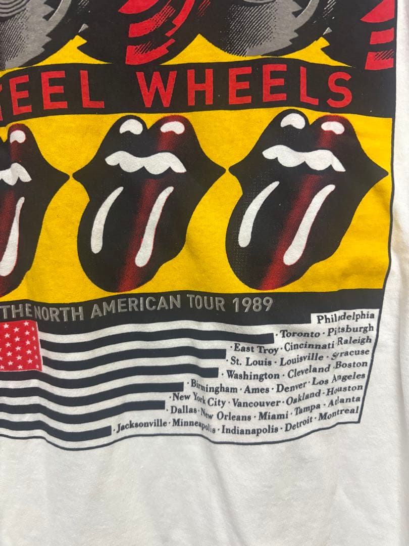 T*A様 【80s当時物】ローリングストーンズ 1989ツアーTシャツ シングル