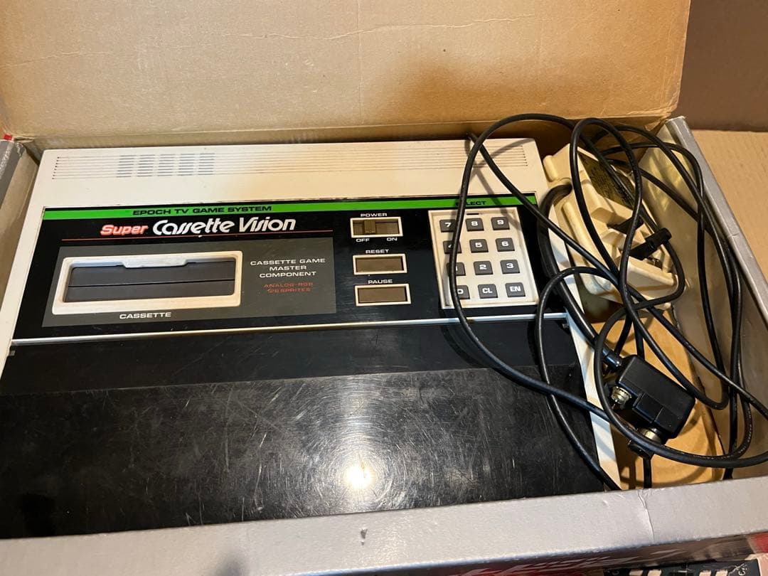 Super Cassette Vision とカセットビジョン2台セット　動作品