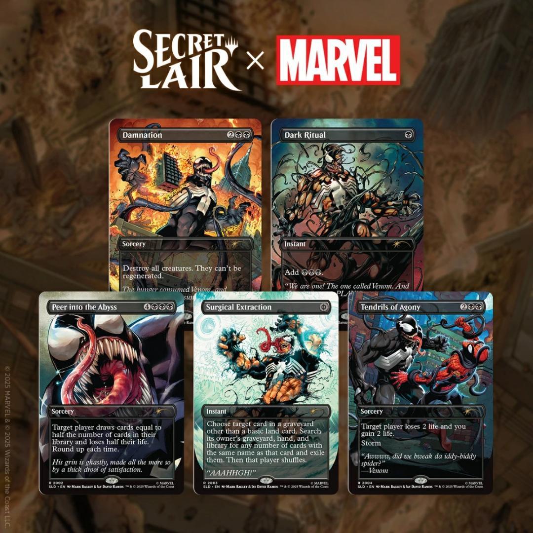 マジック：ザ・ギャザリング Secret Lair Venom Unleashed(Colors)