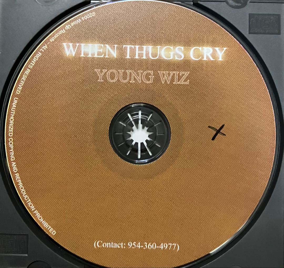 洋楽 G-RAP YOUNG WIZ - WHEN THUGS CRY