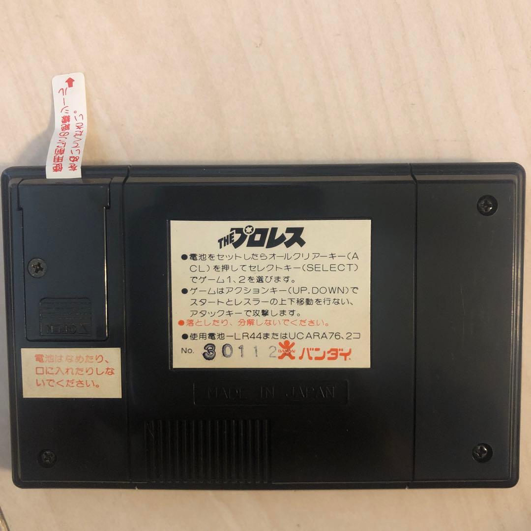 バンダイLCD GAME DIGITAL 　THEプロレス箱入り