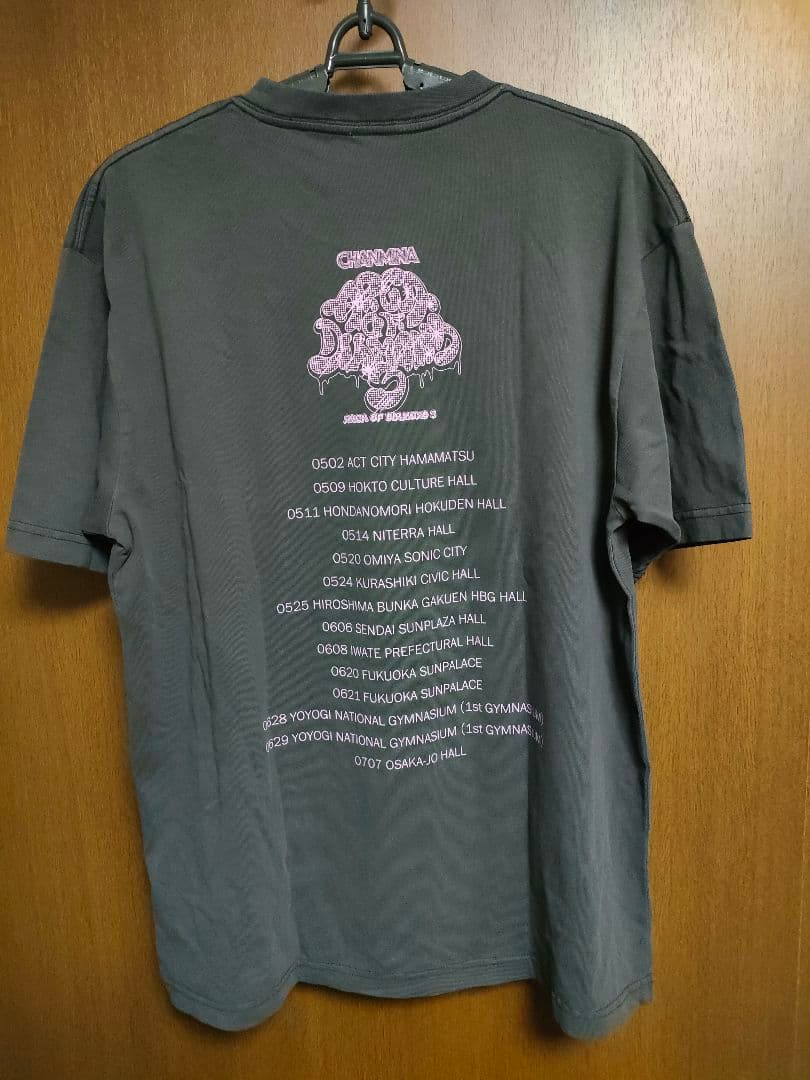 美品　ちゃんみな AREA OF DIAMOND 3 Tシャツ Lサイズ