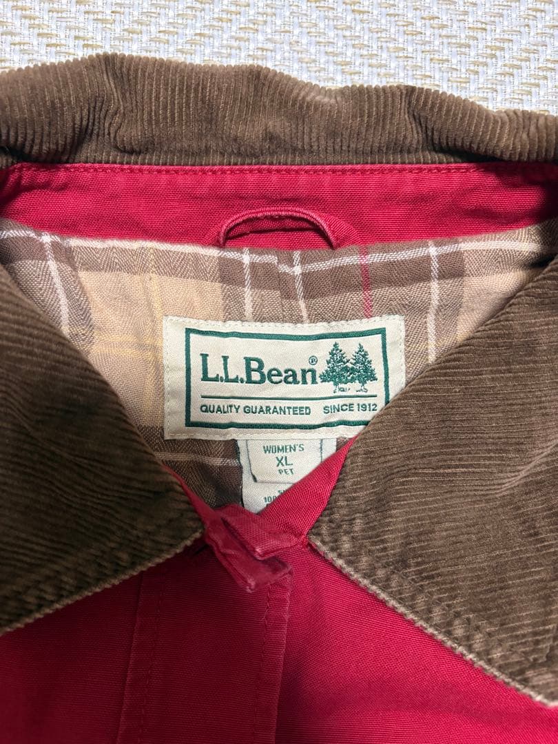 90s L.L.Bean 赤 カバーオール レディース XL