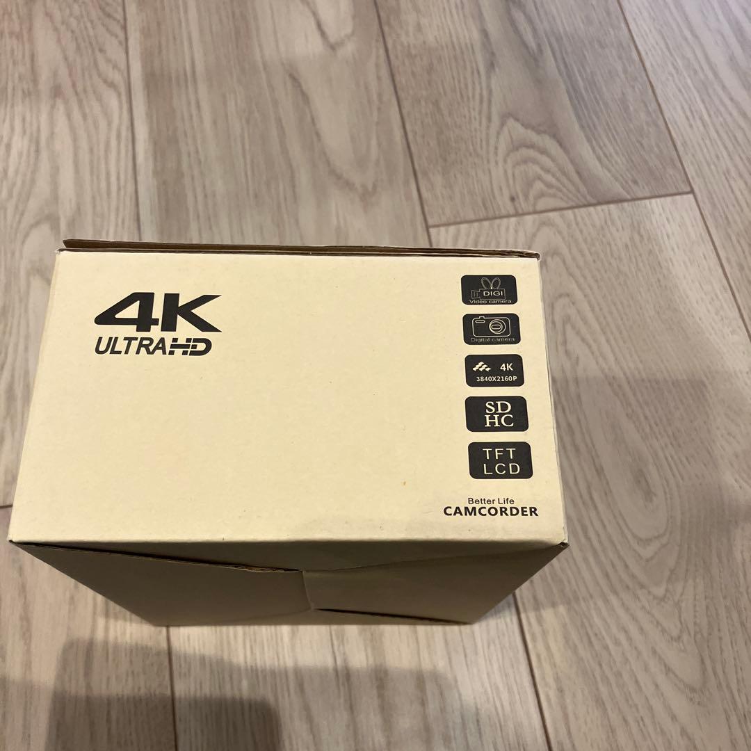 4Kデジタルビデオカメラ　予備バッテリー付