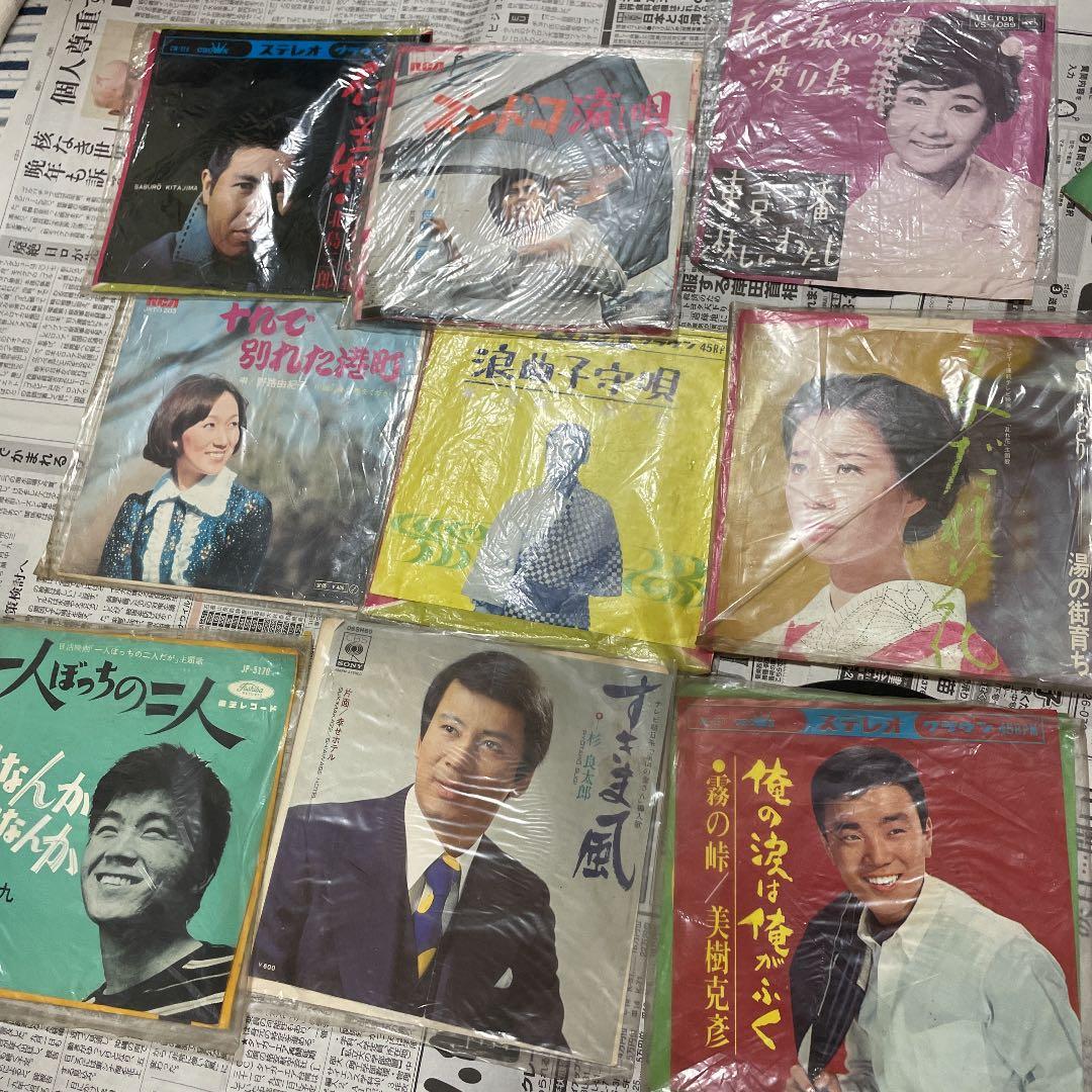 レコード盤　約100枚売り昔のレコード盤　懐かし　音楽　癒し
