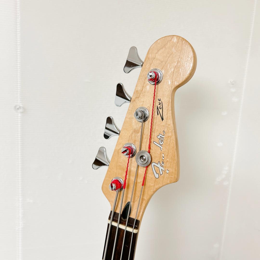 美品 Fender Mexico Deluxe Zone Bass グレー