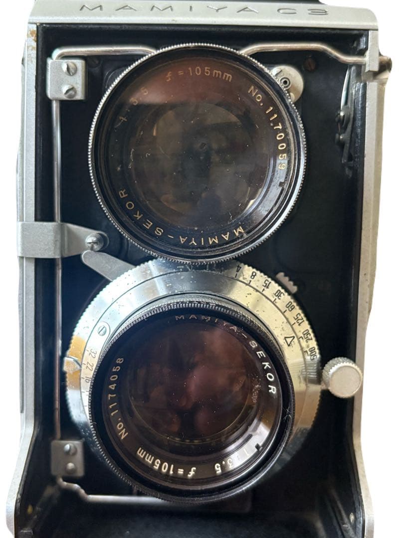 【希少】Mamiya C3 ＋ PORROFLEXファインダー付き｜ジャンク扱い
