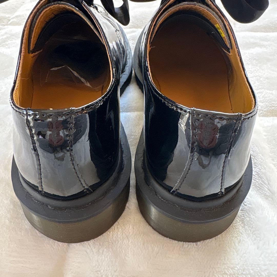 【美品】Dr.Martens×BEAMS 3ホール　エナメル　パテント　UK4
