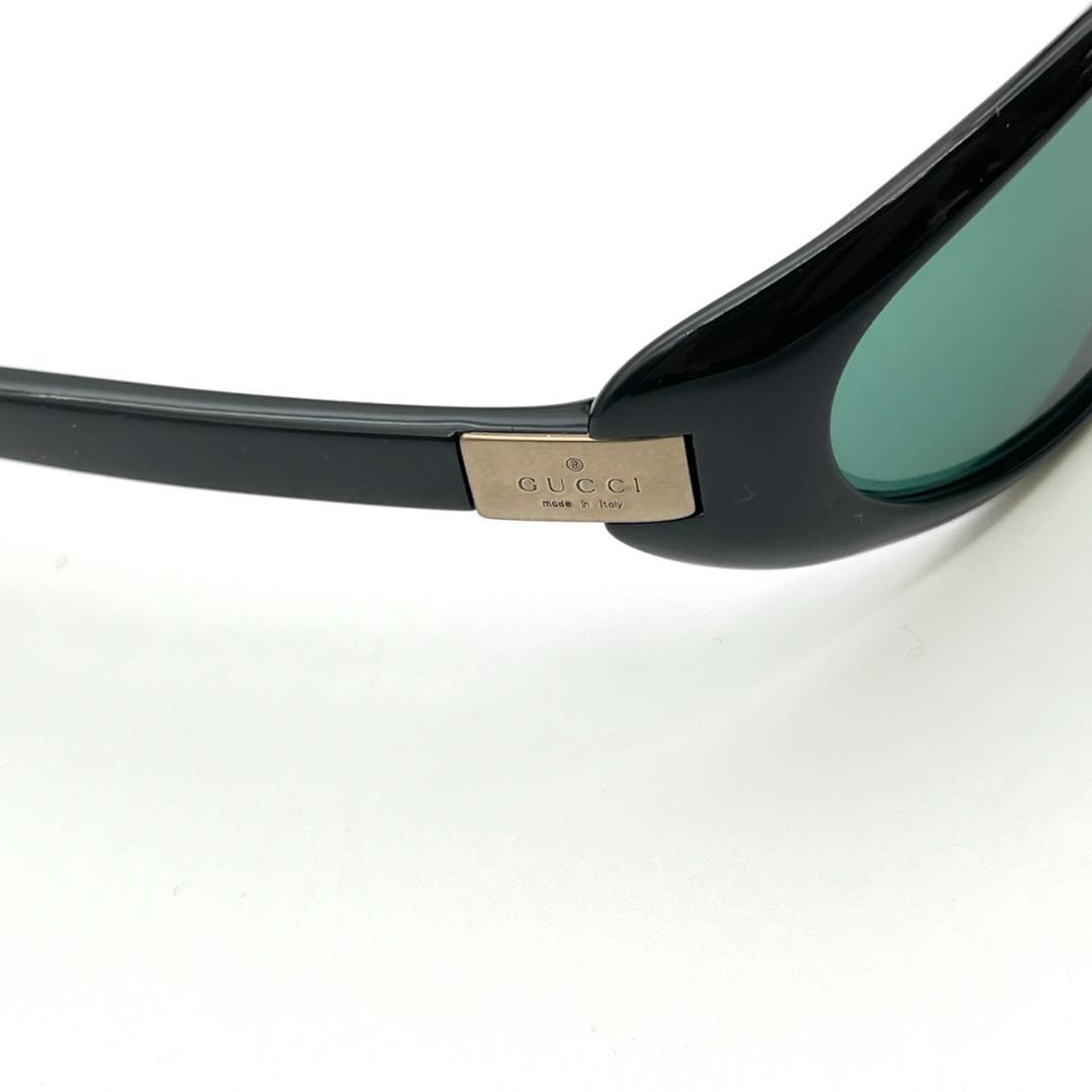レア 良品 GUCCI サングラス ブラック 度無し ロゴ金具 GG1189