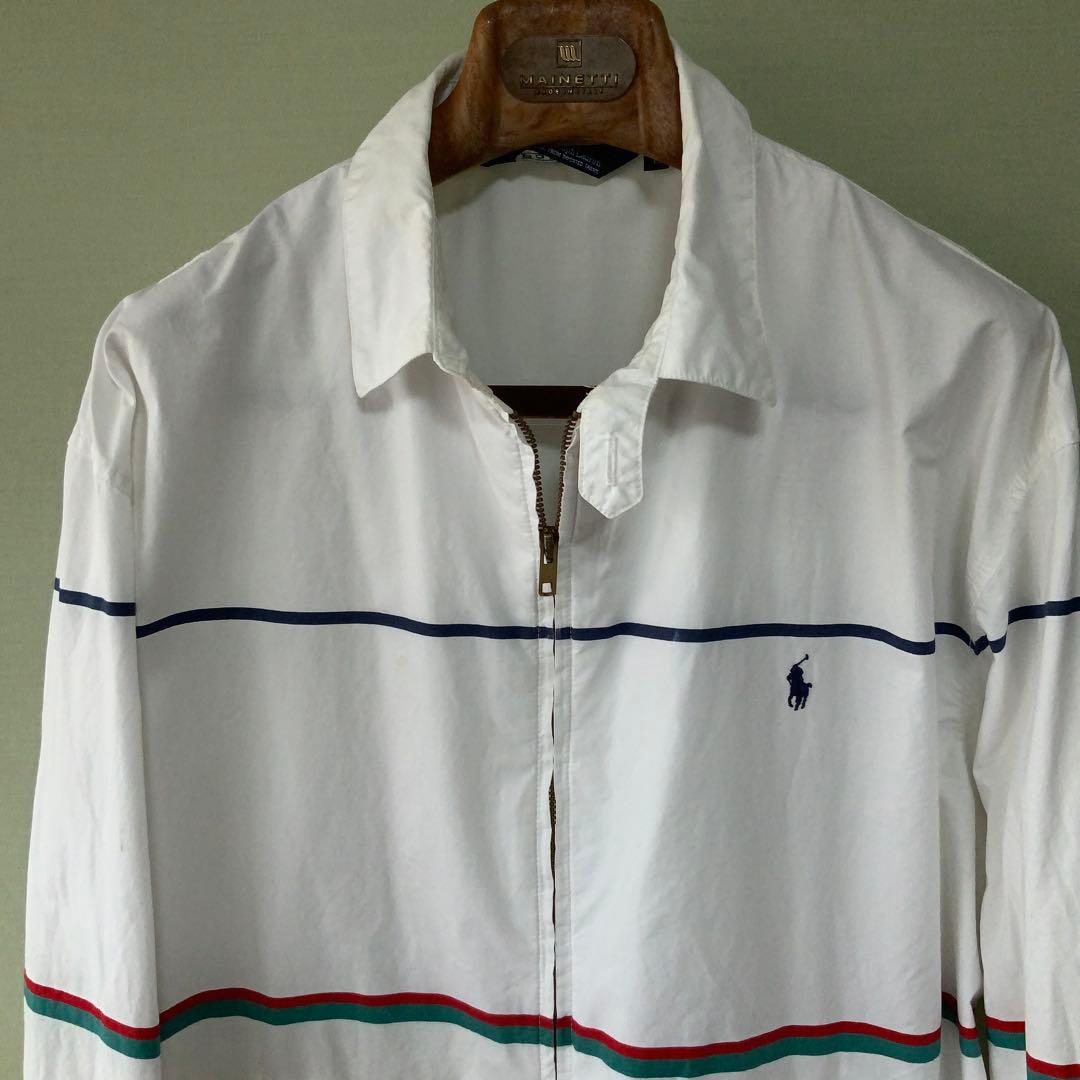アメリカ製POLO ラルフローレン スイングトップL 希少デザイン