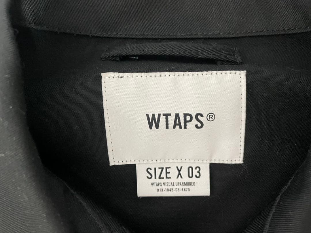 新品未使用WTAPS ダブルタップス 23SS ジャケット Lサイズブラック