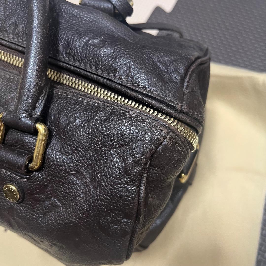 LOUIS VUITTON ダークブラウン ボストンバッグ