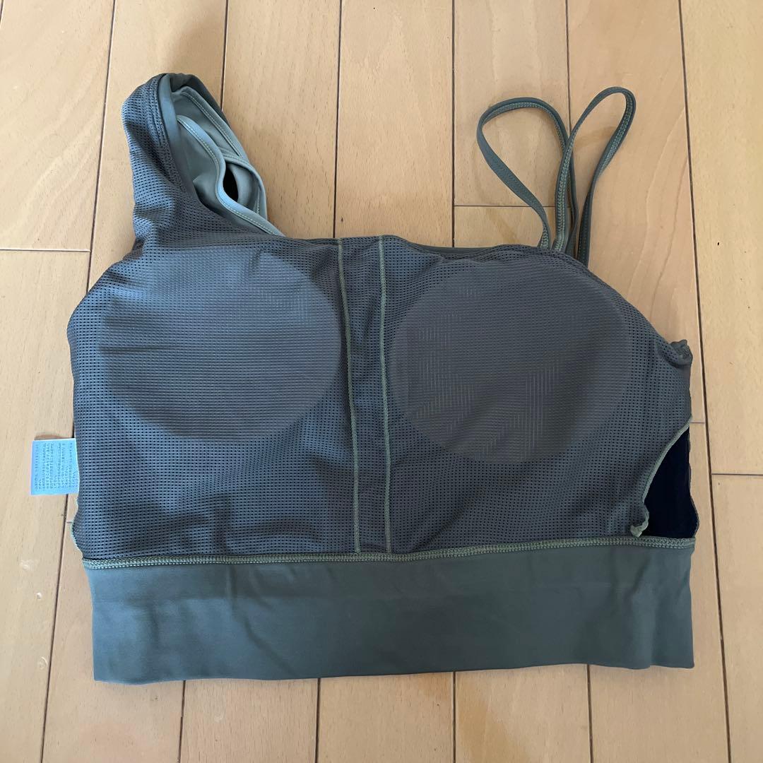 SUKALA スカーラ ecoアシンメトリーブラトップ カーキ Mサイズ